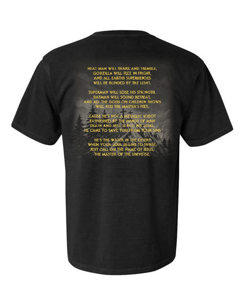 Master Of The Universe Lyrics Tee
