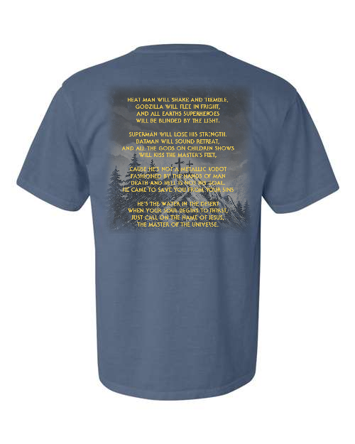 Master Of The Universe Lyrics Tee