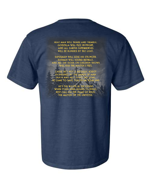 Master Of The Universe Lyrics Tee